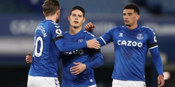 Listo el tema James en Everton: ya le pusieron fecha para su salida