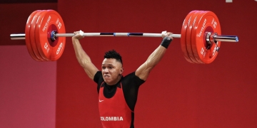 Primera medalla de plata para Colombia en Tokio de cuenta del pesista Luis Javier Mosquera