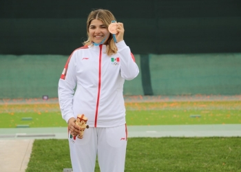 La tiradora que representará a México en Fosa Olímpica Femenil de Tiro en los Juegos Olímpicos de Tokio 2021