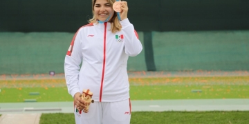 La tiradora que representará a México en Fosa Olímpica Femenil de Tiro en los Juegos Olímpicos de Tokio 2021