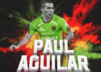 Los Bravos de Juárez presentaron oficialmente a Paul Aguilar como nuevo refuerzo