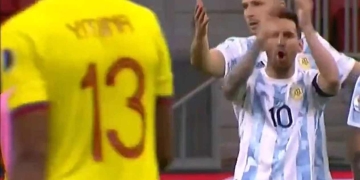 ¡Nuevo desplante de Messi a Yerry Mina!