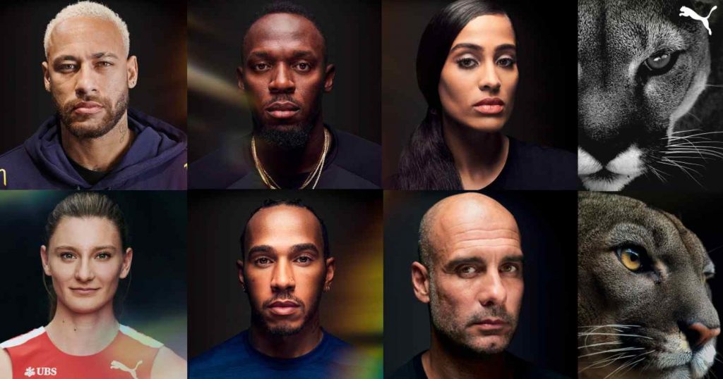 PUMA lanza campaña con Neymar, Bolt, Guardiola y Hamilton