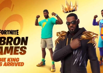 Por el lanzamiento de Space Jam, LeBron James aparece en Fortnite