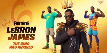 Por el lanzamiento de Space Jam, LeBron James aparece en Fortnite