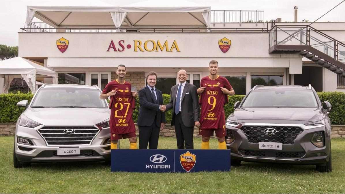 Roma y Hyundai renuevan patrocinio hasta 2022