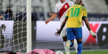 Selección de Brasil, Copa América 2021, Selección de Perú