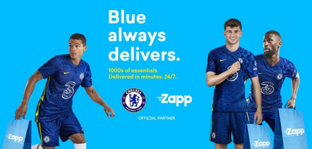 Startup de domicilios, nuevo patrocinador del Chelsea