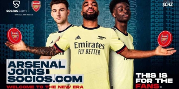 Uno más al acuerdo con Socios.com: ¡Arsenal!