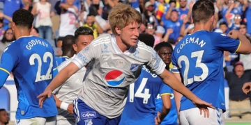 ¡El gol de Andrés Llinás con Millonarios a Everton en la Florida Cup!