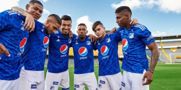 Nueva camiseta adidas, titular de Millonarios