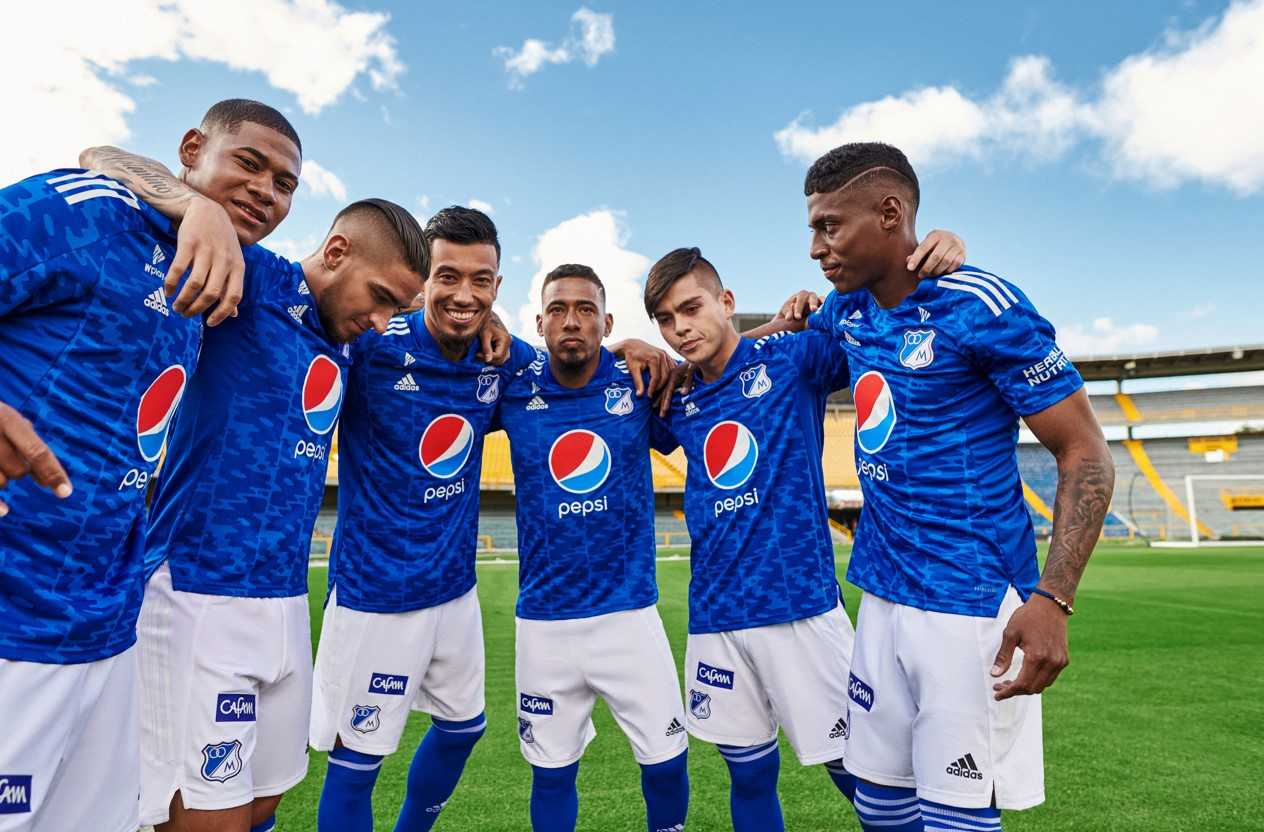 Nueva camiseta adidas, titular de Millonarios