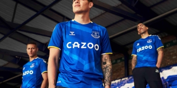 Nueva camiseta Hummel del Everton 21/22
