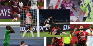 Los tristes desenlaces de los equipos colombianos en Libertadores y Sudamericana 2021