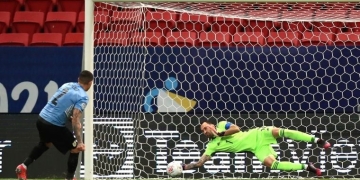 David Ospina rompió la mala racha en los penales de la Selección Colombia