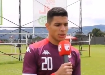 Primeras palabras de Iván Villalba como nuevo jugador de Santa Fe