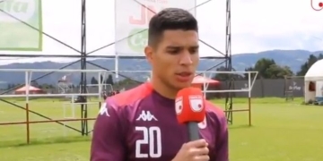 Primeras palabras de Iván Villalba como nuevo jugador de Santa Fe