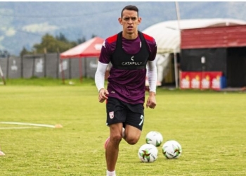 Otra vez Neyder Moreno fue figura con Santa Fe en la goleada ante Once Caldas