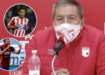 Eduardo Méndez y lo que dijo de la posible llegada de Teo Gutiérrez y Matías Mier a Santa Fe
