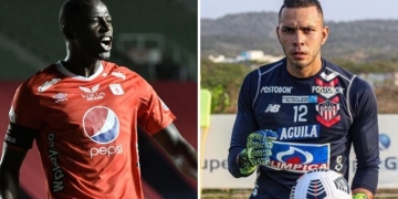 Formación titular de América de Cali y Junior en el debut de la Liga BetPlay 2021-II