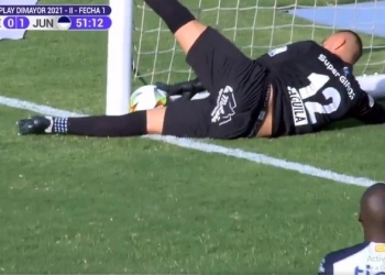 ¿Era gol? El VAR salvó al América de Cali tras milimétrica jugada de gol del Junior