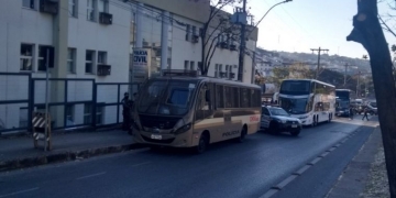 Sebastián Villa y la delegación de Boca Juniors pasaron la noche en la comisaría de Brasil