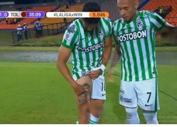 Gol del 'Rifle' Andrade para abrir el marcador ante Tolima y una dedicatoria especial