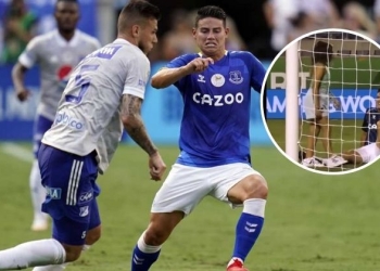 "¿Por qué no te mueves?": El reclamo de Salomé a James Rodríguez en la Florida Cup