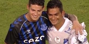 James Rodríguez ante Millonarios: titular, 45 minutos y fotos en el final