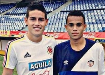 Elogio de James Rodríguez a Luis Díaz