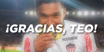 La despedida de Junior para Teo Gutiérrez