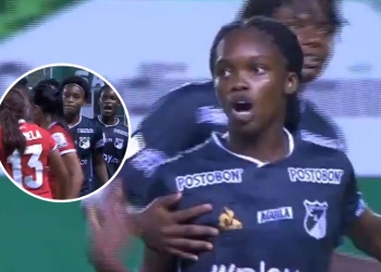 Linda Caicedo y el caliente final del clásico entre Deportivo Cali y América