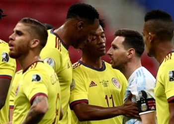 ¡Así respondió Yerry Mina a los desplantes de Leo Messi!
