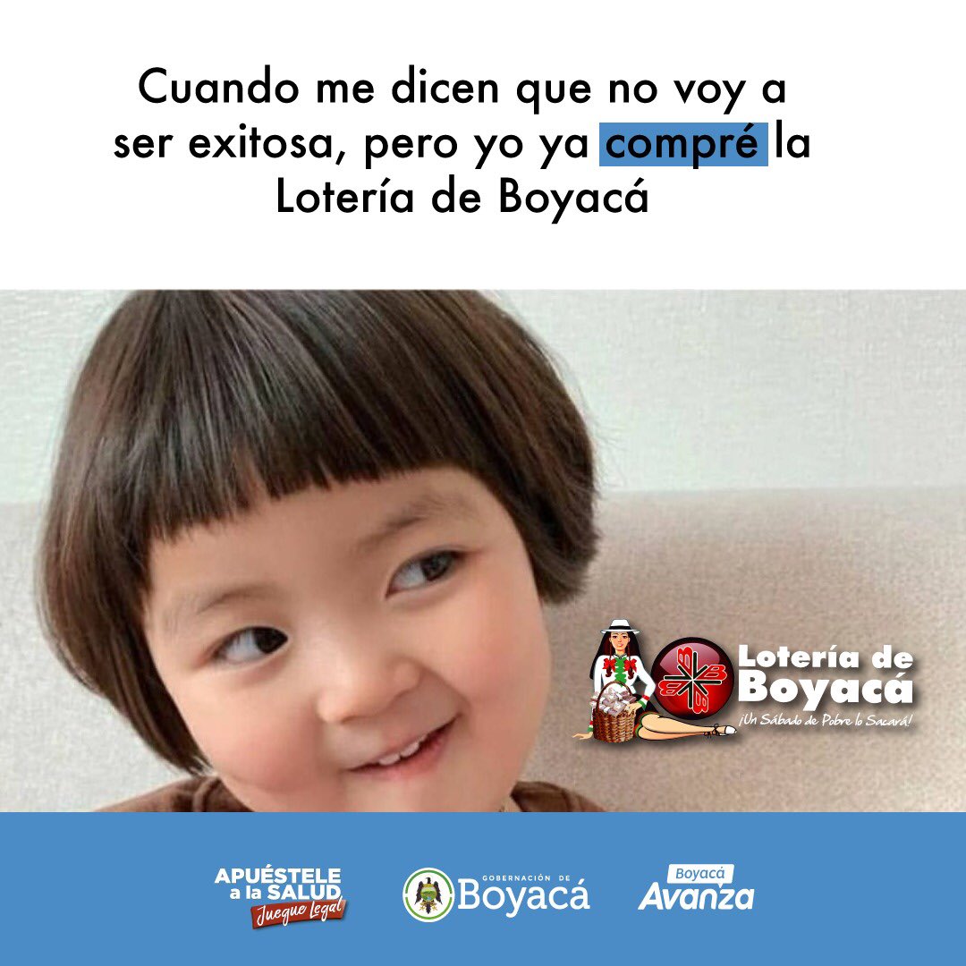 Foto tomada del Twitter oficial de la Lotería de Boyacá