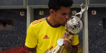 Luis Díaz, el trofeo de goleador de Copa América, su mejor gol y lo que dijo de Messi