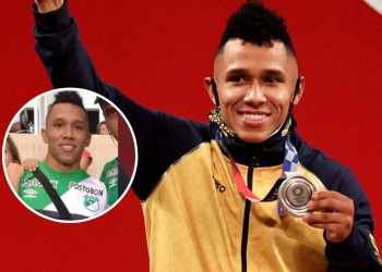 Luis Javier Mosquera, el doble medallista olímpico hincha de Deportivo Cali