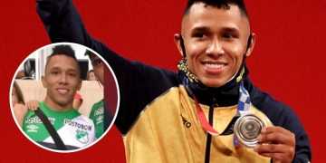 Luis Javier Mosquera, el doble medallista olímpico hincha de Deportivo Cali