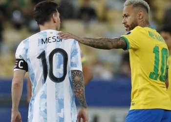 Carta de Neymar para Messi tras el título de Argentina en la Copa América