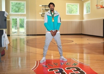 Scottie Pippen puso a disposición su mansión para Tokio 2020