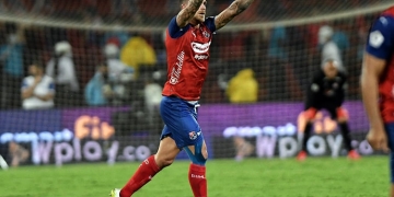 Adrián Arregui, Deportivo Independiente Medellín, DIM, DaleRojo, Liga BetPlay 2021-II, América de Cali
