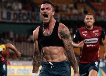 Adrián Arregui, Deportivo Independiente Medellín, DIM, DaleRojo, Liga BetPlay 2021-II, Atlético Huila