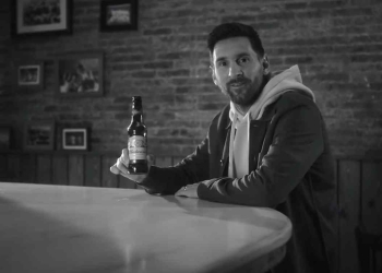 Budweiser agradece a Messi por lo que hizo en el FC Barcelona