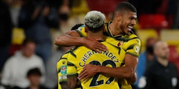 Cucho Hernández, 90 minutos y asistencia con Watford en la clasificación en EFL Cup