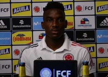 Dairon Mosquera: por un puesto ante Bolivia con la Selección Colombia