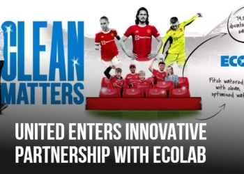 Ecolab hace acuerdo con el Manchester United