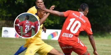 El jugador de América de Cali que se coronó campeón del torneo nacional Sub 19