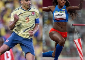 Falcao García y un mensaje para Caterine Ibargüen: "Mi admiración"
