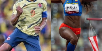 Falcao García y un mensaje para Caterine Ibargüen: "Mi admiración"