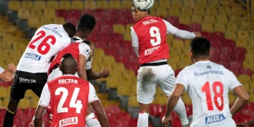 Formaciones titulares de Santa Fe y América de Cali para la fecha 7 de la Liga BetPlay