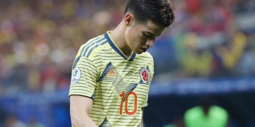 James Rodríguez: nuevamente es la gran ausencia en la Selección Colombia